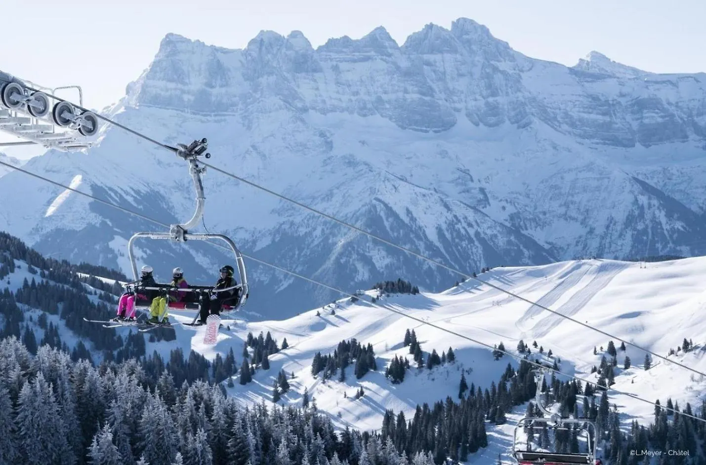 Biches Bia17 Mountain & Quiet 4 Pers Apartment Chatel 0*,